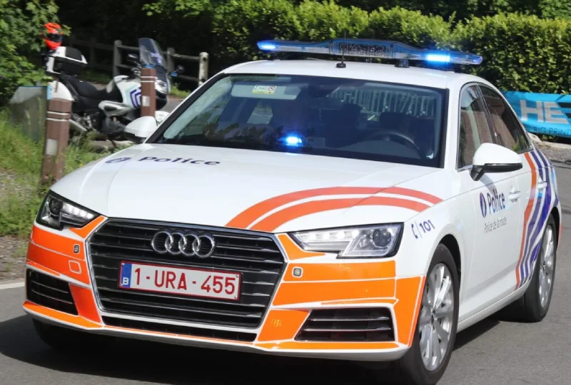 Belgian police car